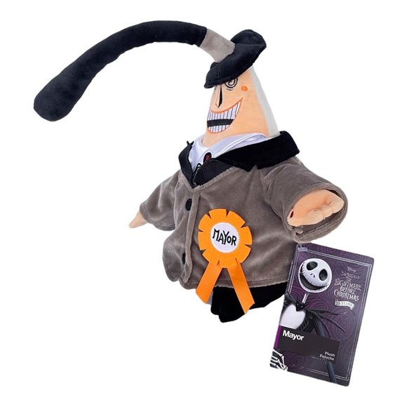 Disney Store Nightmare Before Christmas Mayor Plush - Picture 4 of 6